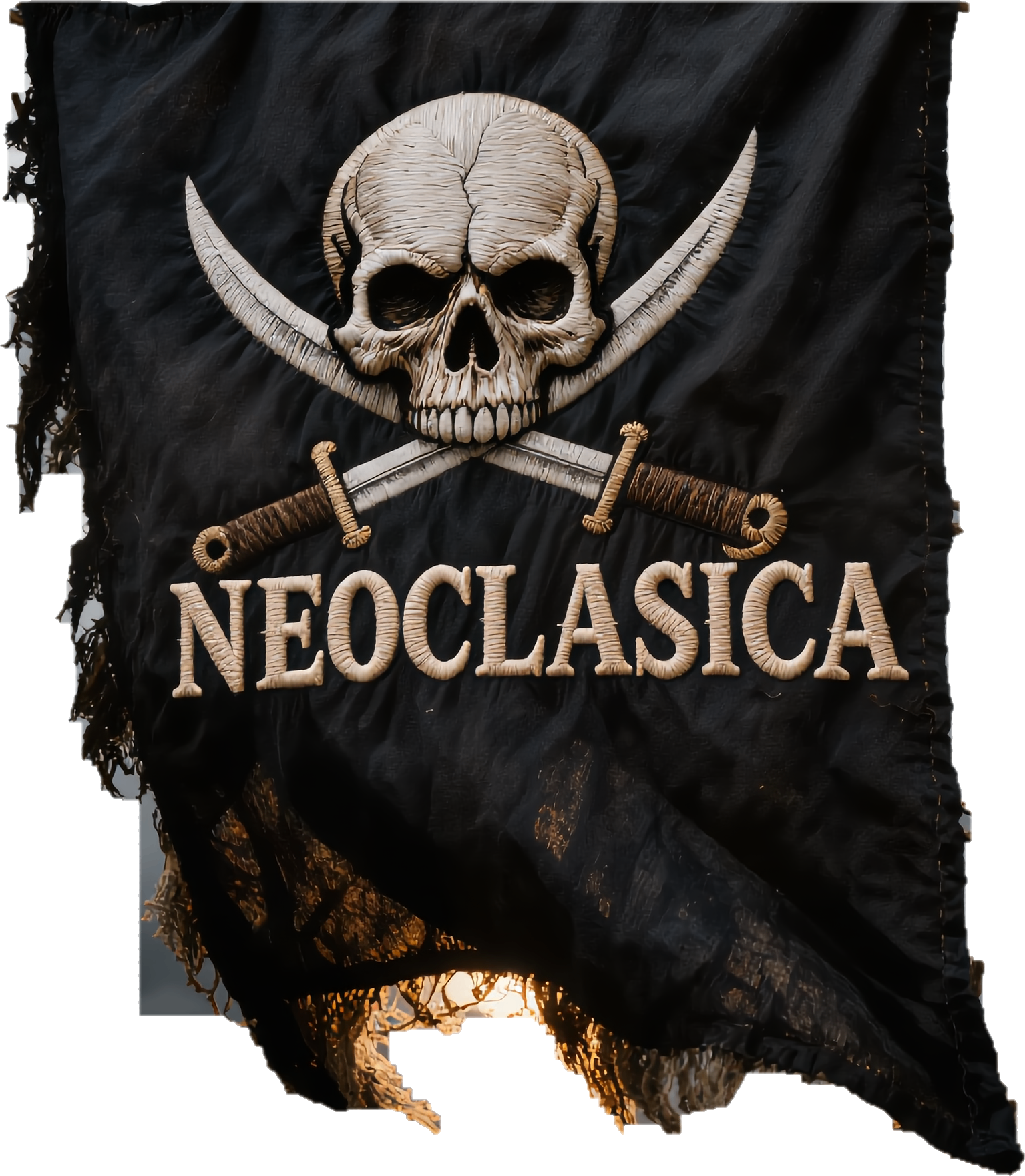 Bandera del estilo Neoclásica