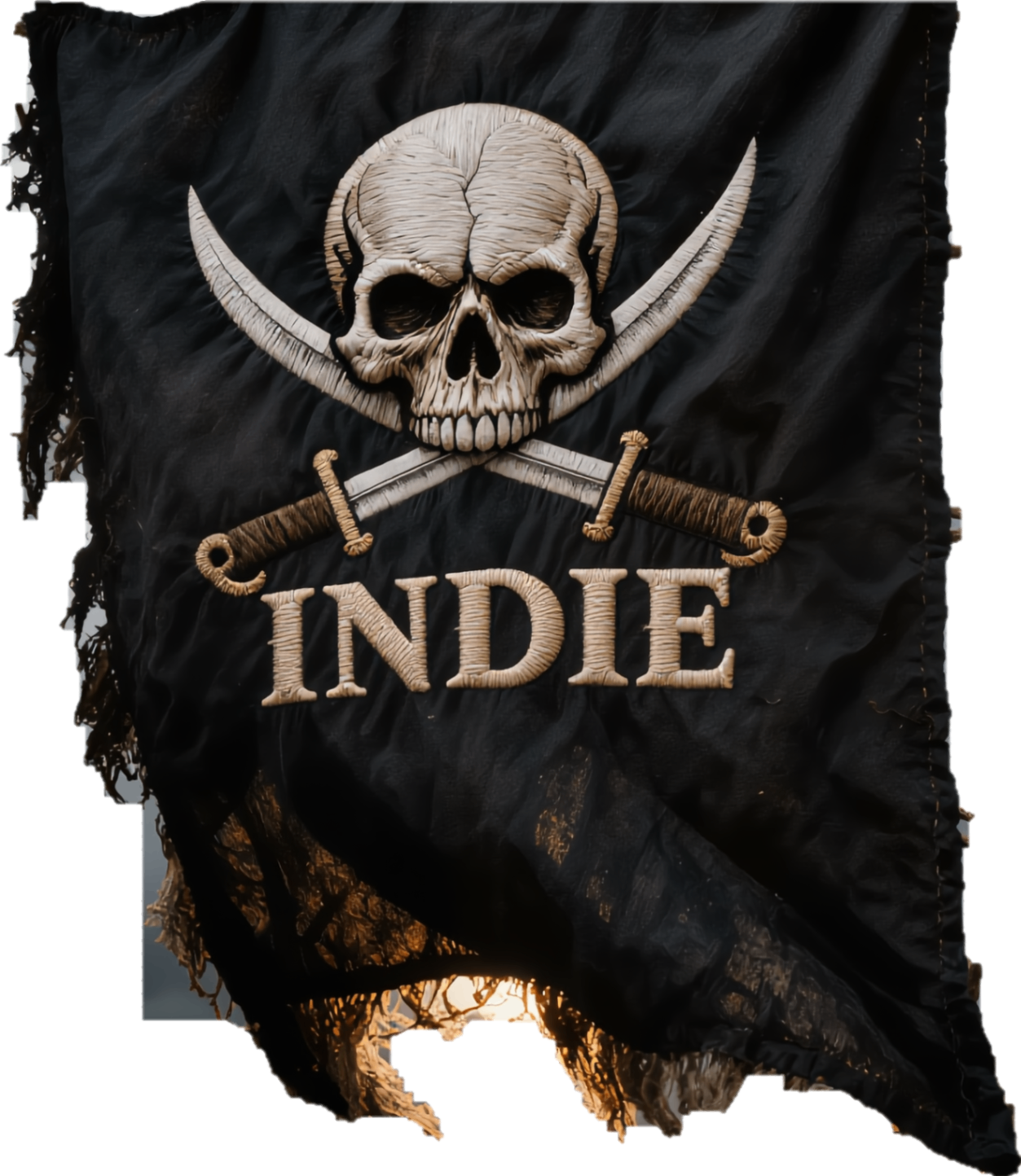 Bandera del estilo Indie