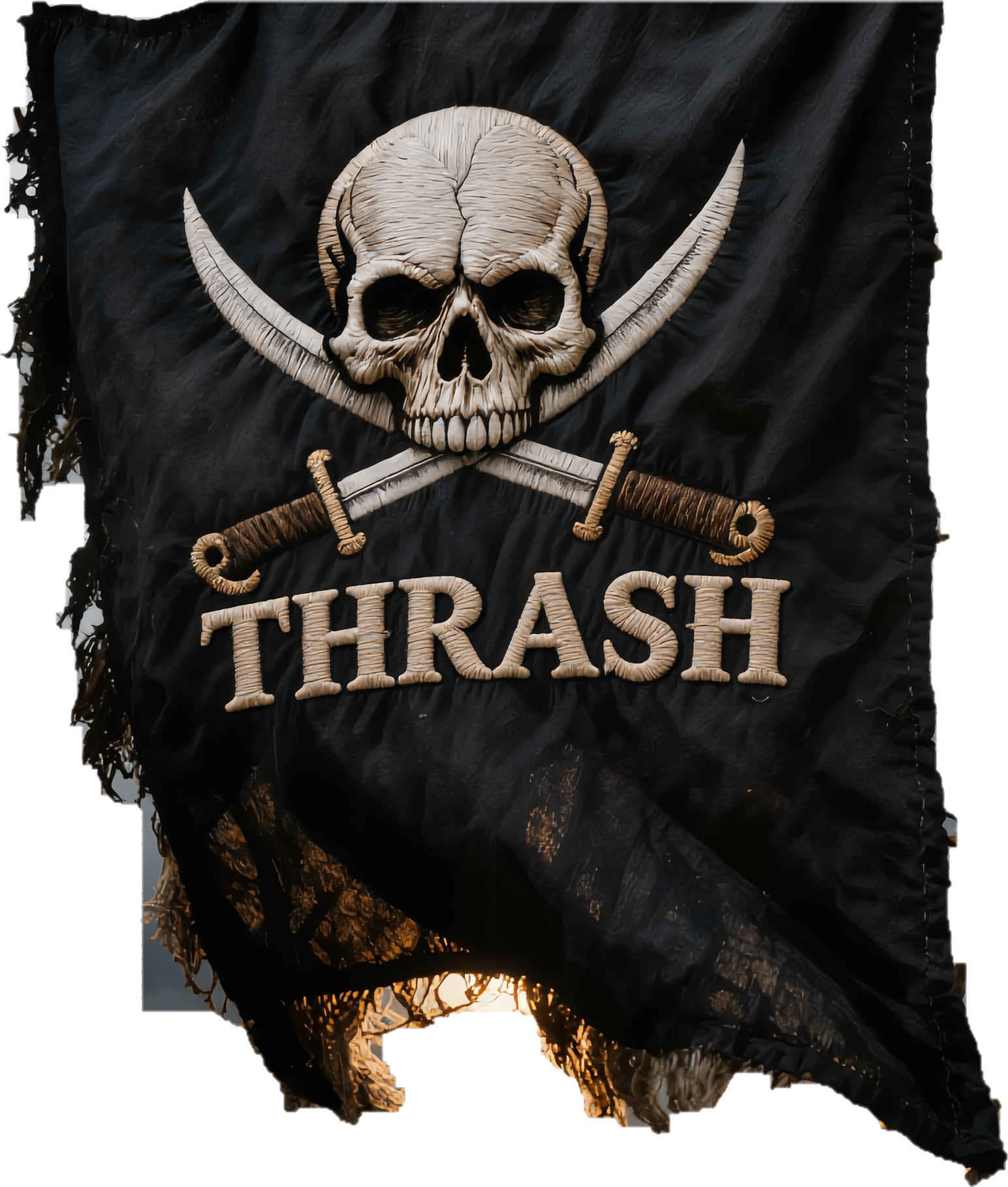 Bandera del estilo Thrash