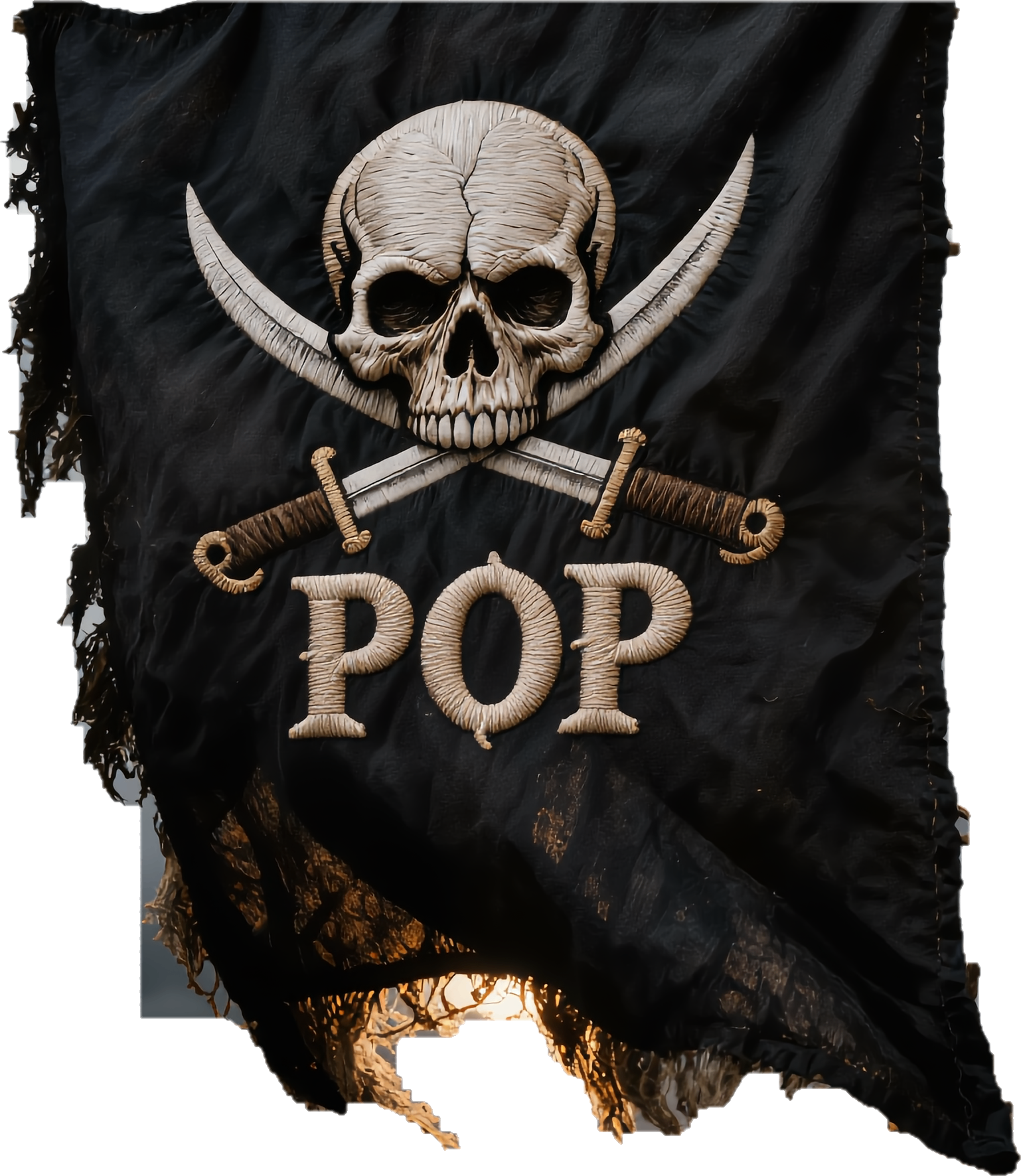 Bandera del estilo Pop