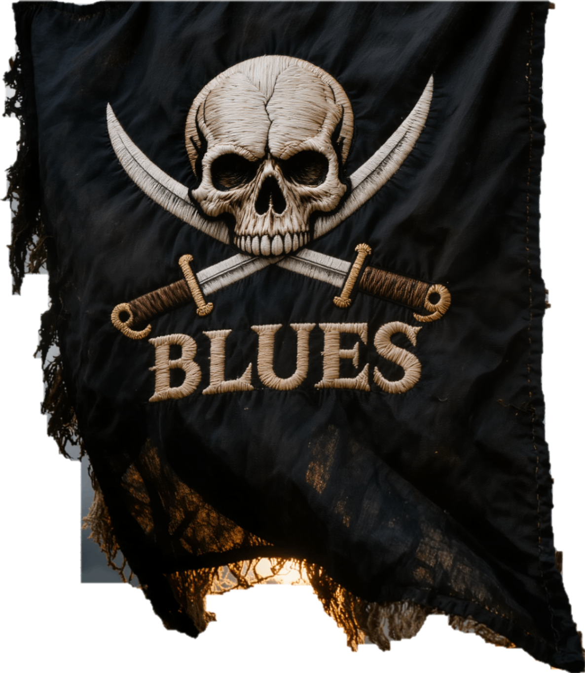 Bandera del estilo Blues